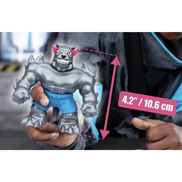 MrBeast Lab Stretchy Oozy Hero Silver Panther Stretches 3 X Size New Sealed - Picture 4 of 4